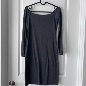 Aritzia wilfred Grey dress sz small
